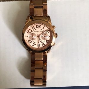 SOLD ON MERCARI Michael Kors Rose Gold Watch